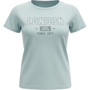 Altar'd State Graphic Tee Kids Large Harbor Gray London United Kingdom Shirt NWT